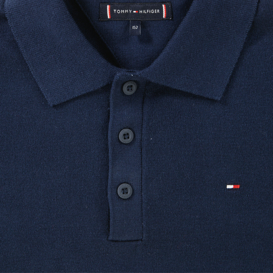 Tommy Hilfiger Kinder Jongens Polo In Navy