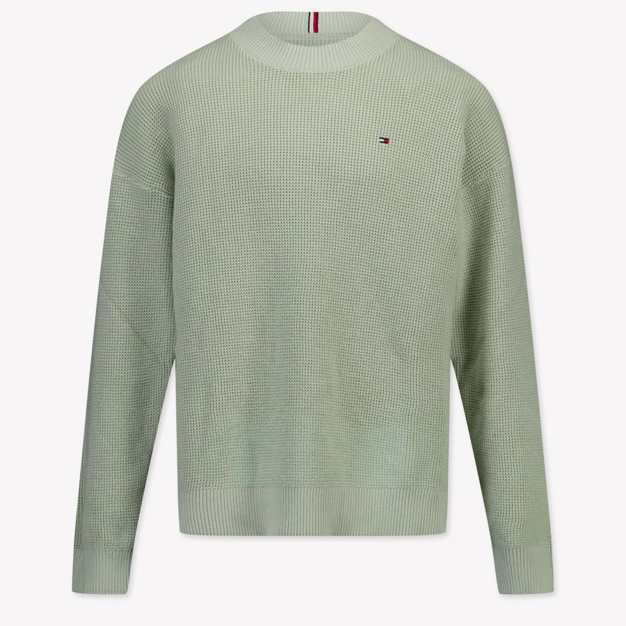 Tommy Hilfiger Kinder Jongens Trui In Licht Groen