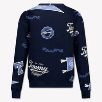 Tommy Hilfiger Kinder Jongens Trui In Navy
