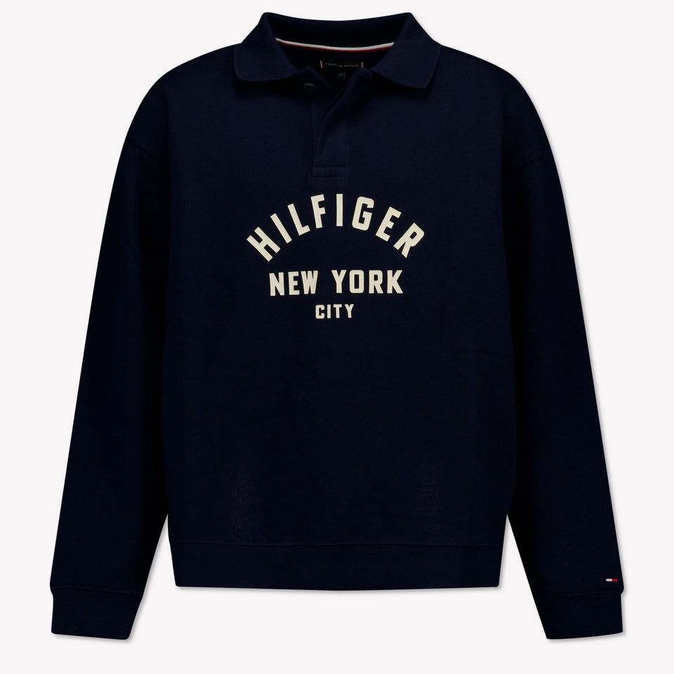 Tommy Hilfiger Kinder Jongens Trui In Navy