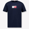 Tommy Hilfiger Kinder Jongens T-Shirt In Navy