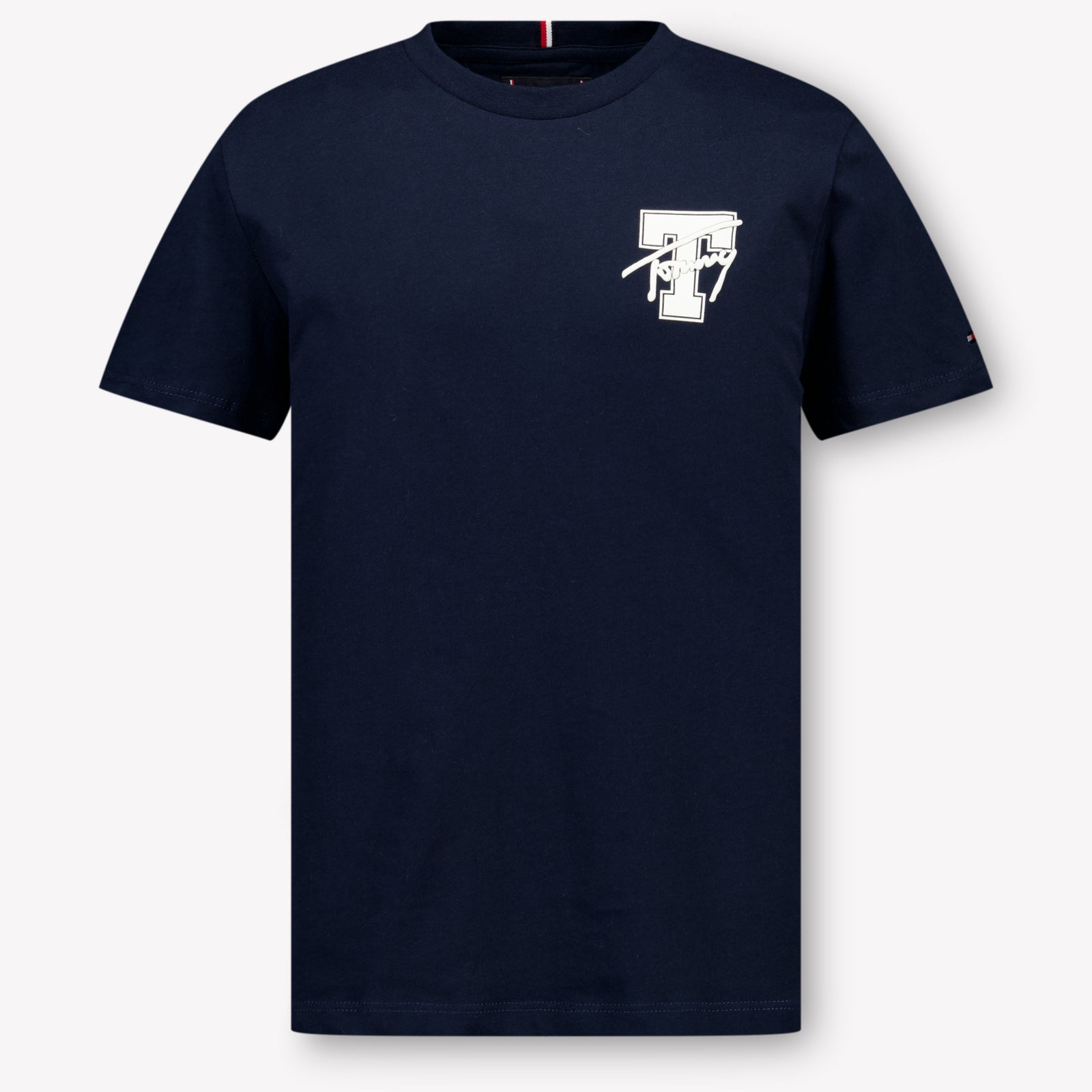 Tommy Hilfiger Kinder Jongens T-Shirt In Navy