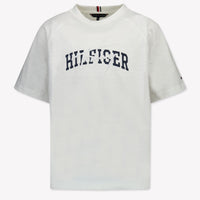 Tommy Hilfiger Kinder Jongens T-Shirt In Wit
