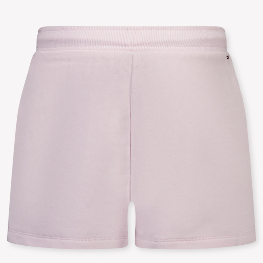 Tommy Hilfiger Kinder Meisjes Shorts In Licht Roze