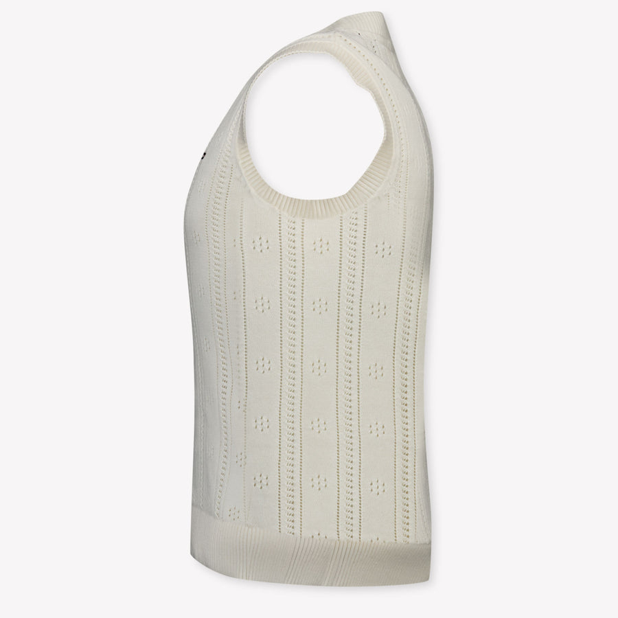 Tommy Hilfiger Kinder Meisjes Vest In Creme