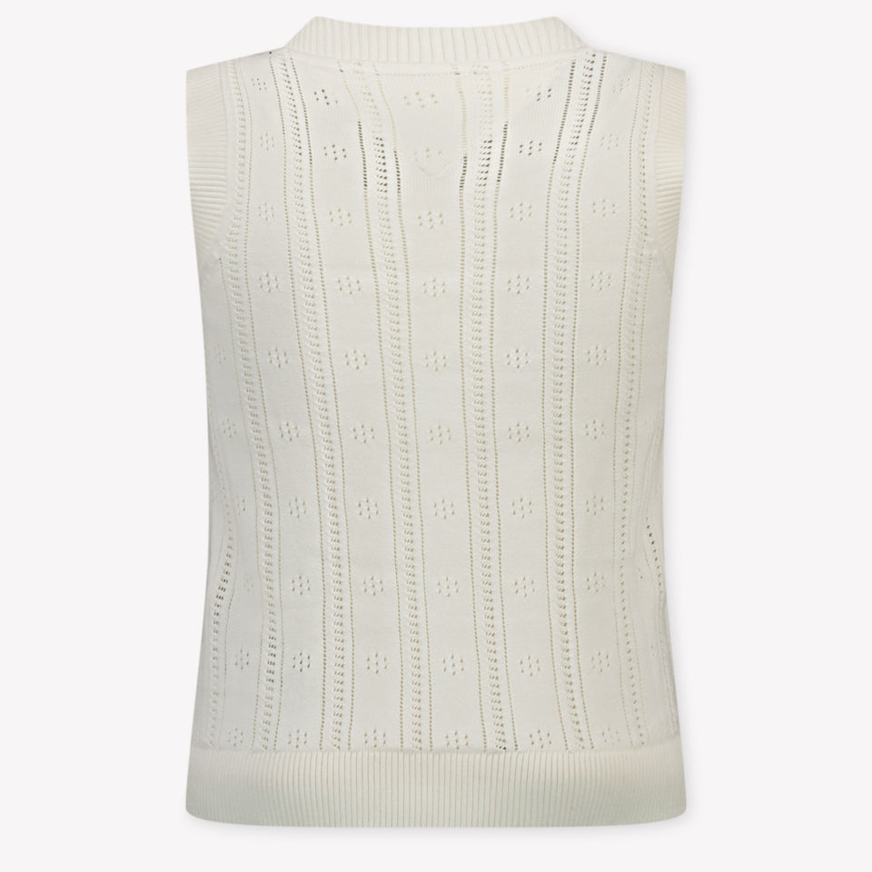 Tommy Hilfiger Kinder Meisjes Vest In Creme