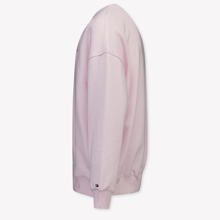 Tommy Hilfiger Kinder Meisjes Trui In Licht Roze