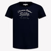 Tommy Hilfiger Kinder Meisjes T-Shirt In Navy