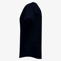 Tommy Hilfiger Kinder Meisjes T-Shirt In Navy