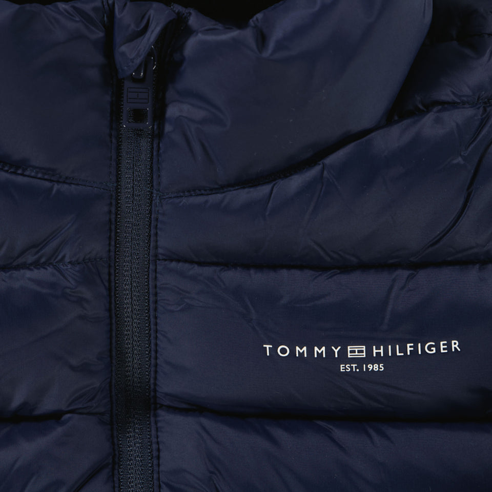 Tommy Hilfiger Kinder Unisex Tussenjas In Navy