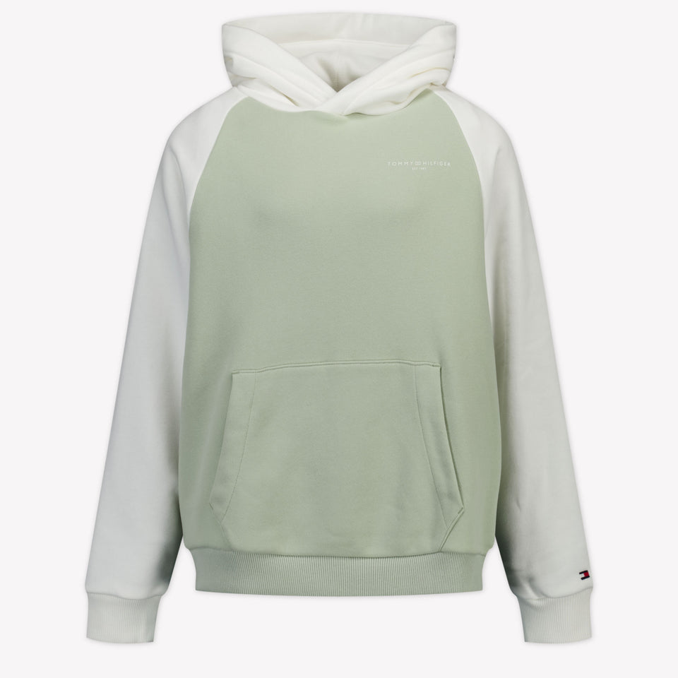 Tommy Hilfiger Kinder Unisex Trui In Licht Groen