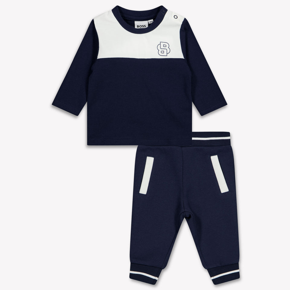 Boss Baby Jongens Joggingpak In Navy