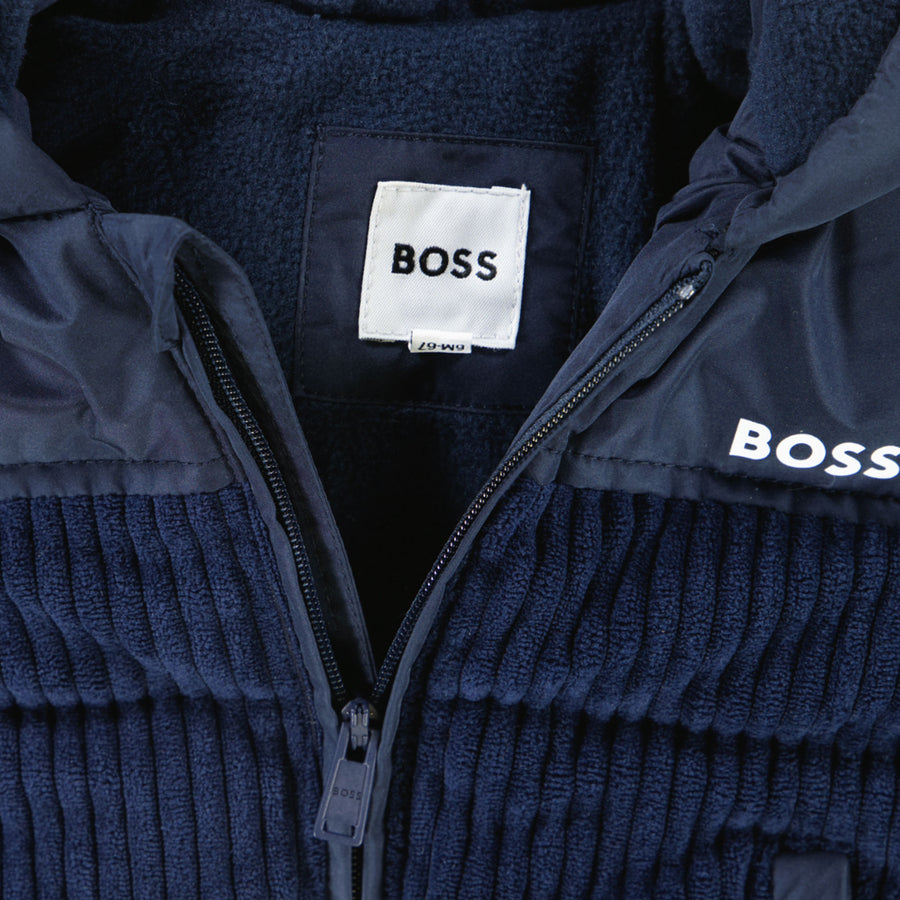 Boss Baby Jongens Winterjas In Navy