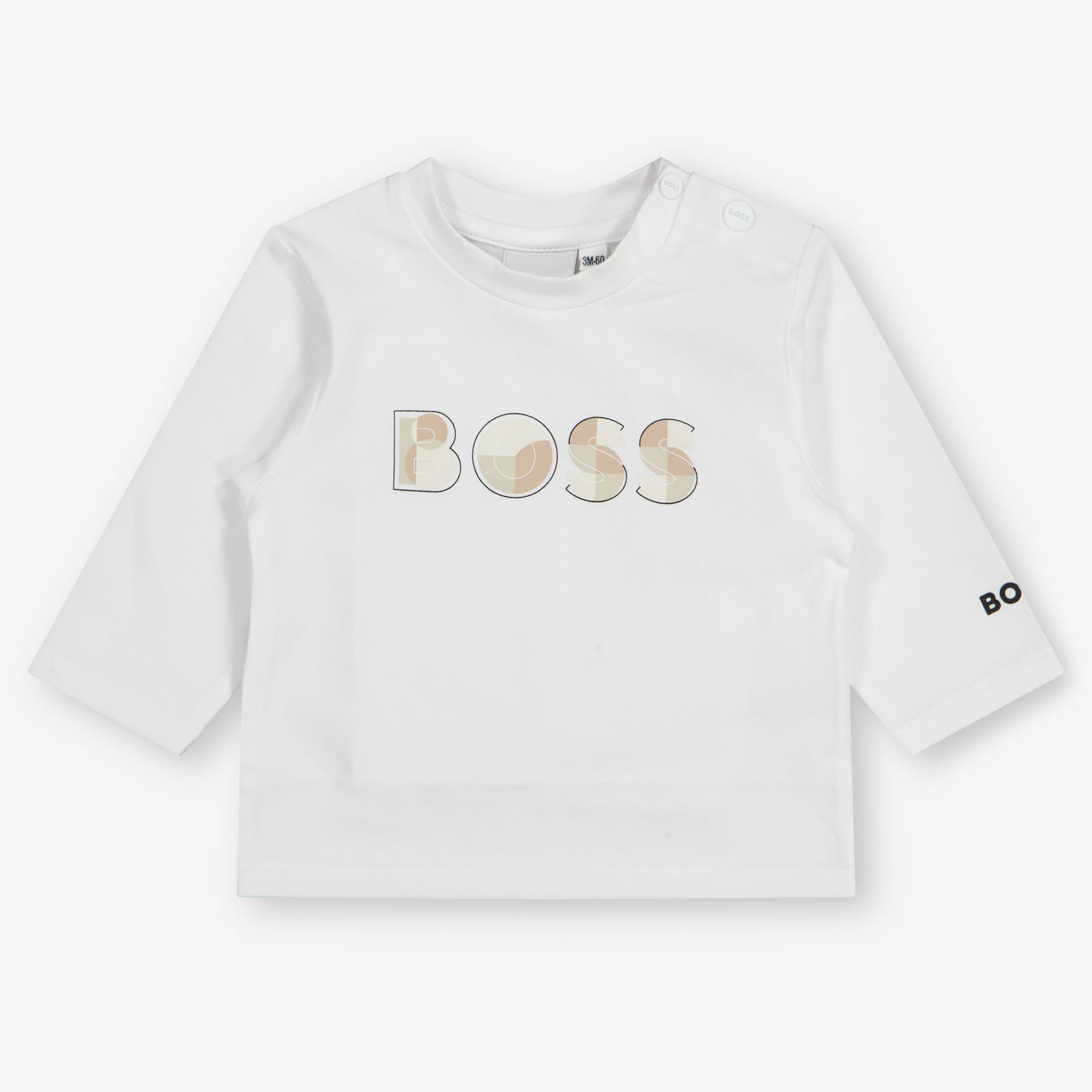 Boss Baby Jongens T-Shirt In Wit