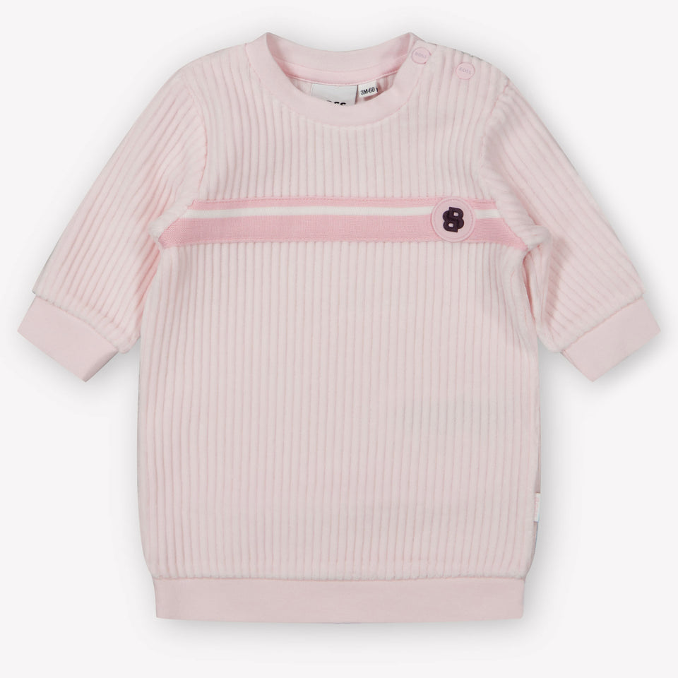 Boss Baby Meisjes Jurk In Licht Roze