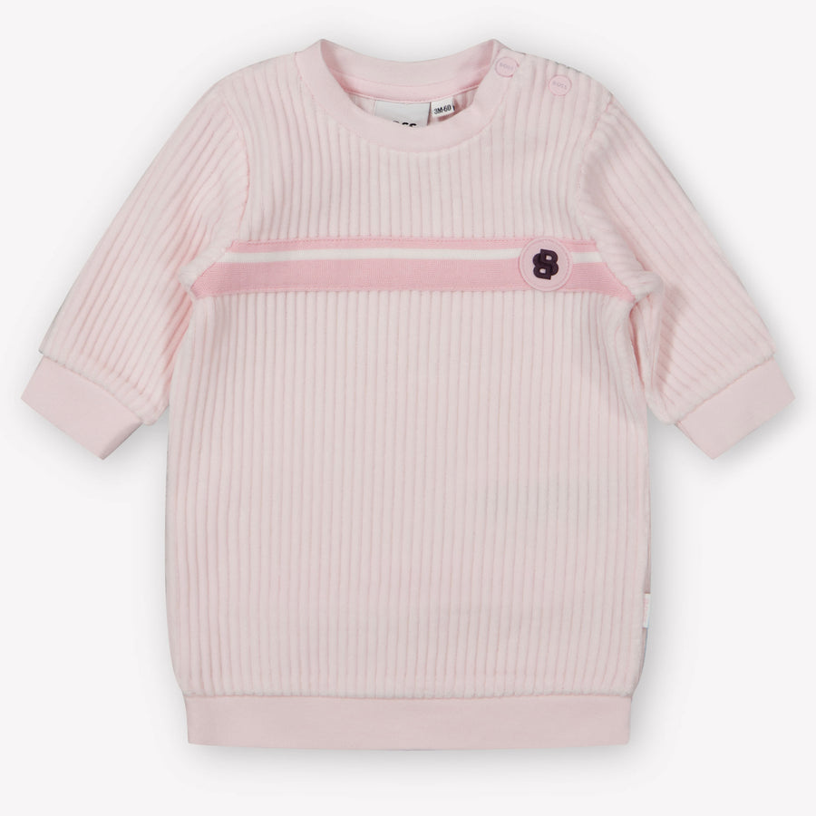 Boss Baby Meisjes Jurk In Licht Roze