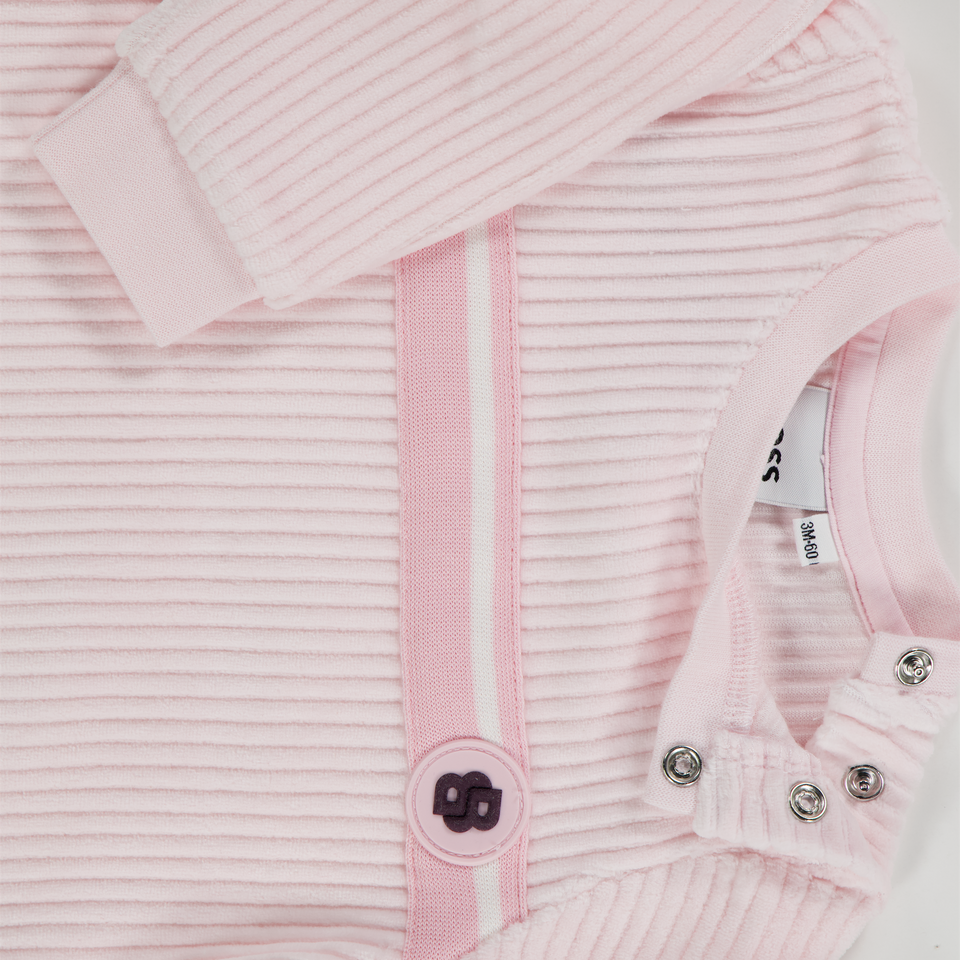 Boss Baby Meisjes Jurk In Licht Roze