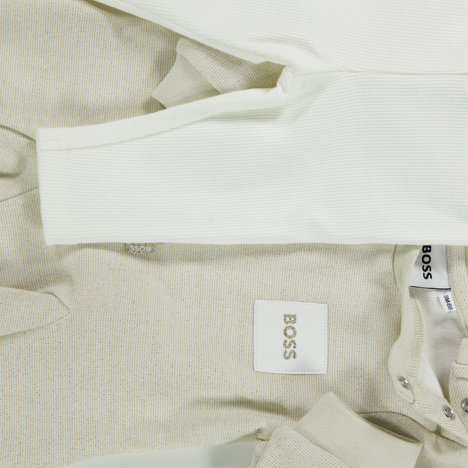 Boss Baby Meisjes Jurk In Goud