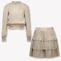 Abel & Lula Kinder Meisjes Setje In Beige