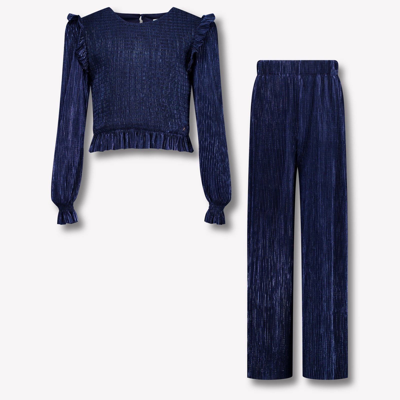 Abel & Lula Kinder Meisjes Setje In Navy