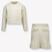 Abel & Lula Kinder Meisjes Setje In Beige