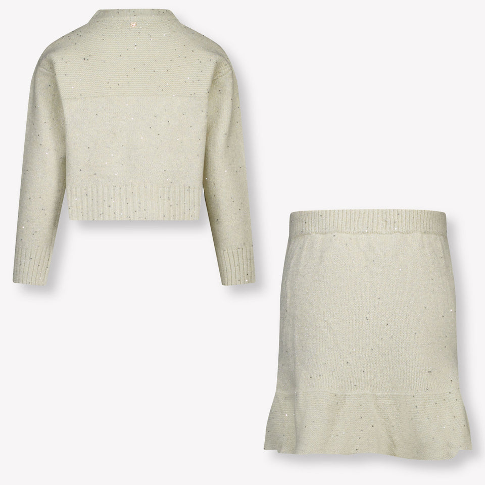 Abel & Lula Kinder Meisjes Setje In Beige
