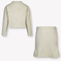 Abel & Lula Kinder Meisjes Setje In Beige