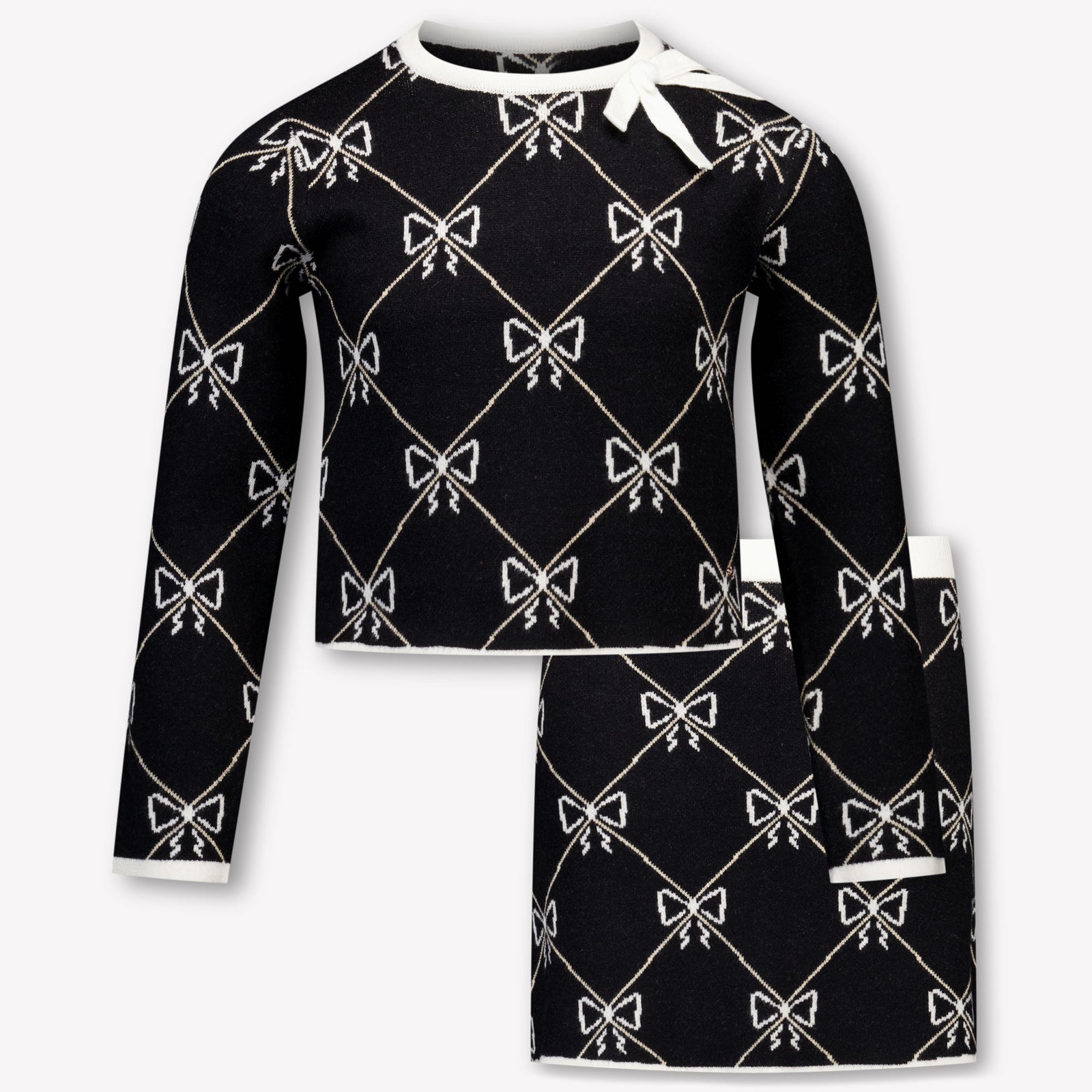 Abel & Lula Kinder Meisjes Setje In Zwart