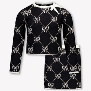 Abel & Lula Kinder Meisjes Setje In Zwart