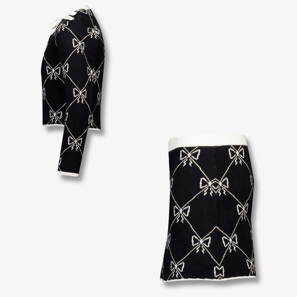 Abel & Lula Kinder Meisjes Setje In Zwart