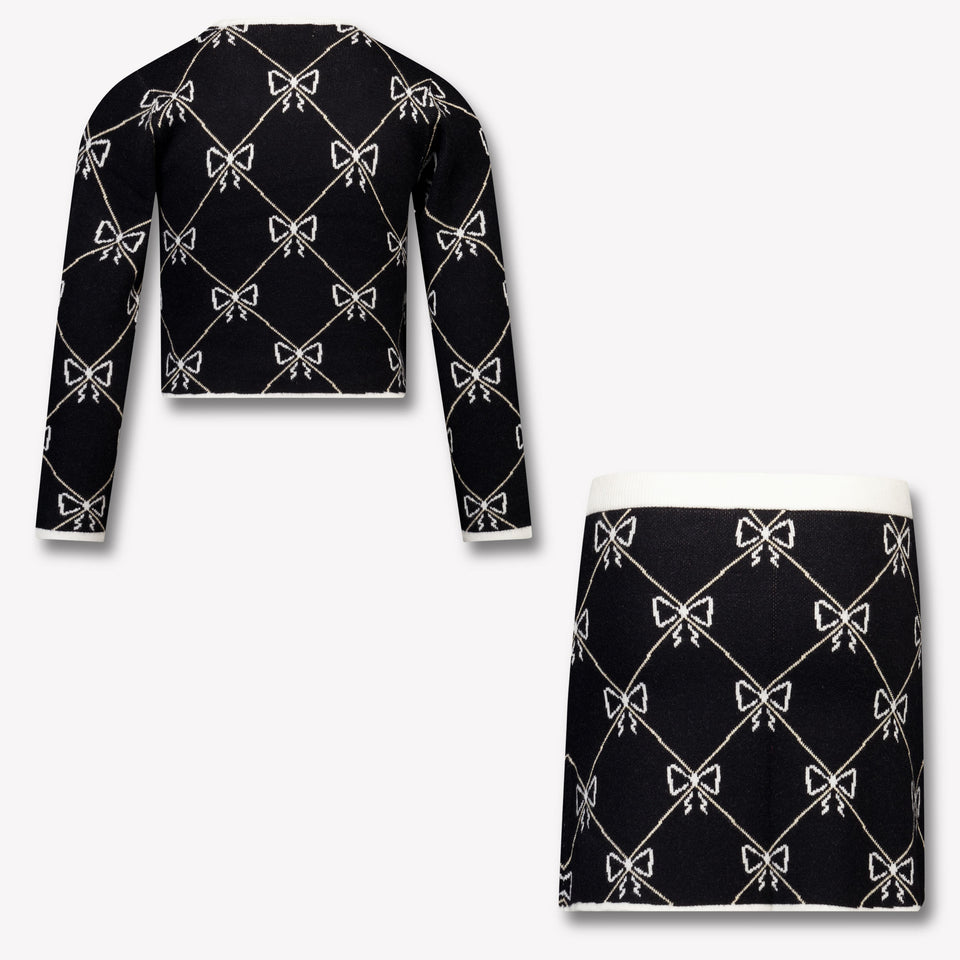 Abel & Lula Kinder Meisjes Setje In Zwart