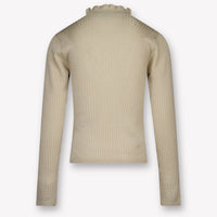 Abel & Lula Kinder Meisjes T-Shirt In Beige