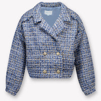 Abel & Lula Kinder Meisjes Colbert In Blauw