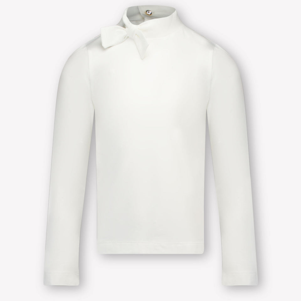 Abel & Lula Kinder Meisjes T-Shirt In Off White
