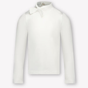 Abel & Lula Kinder Meisjes T-Shirt In Off White