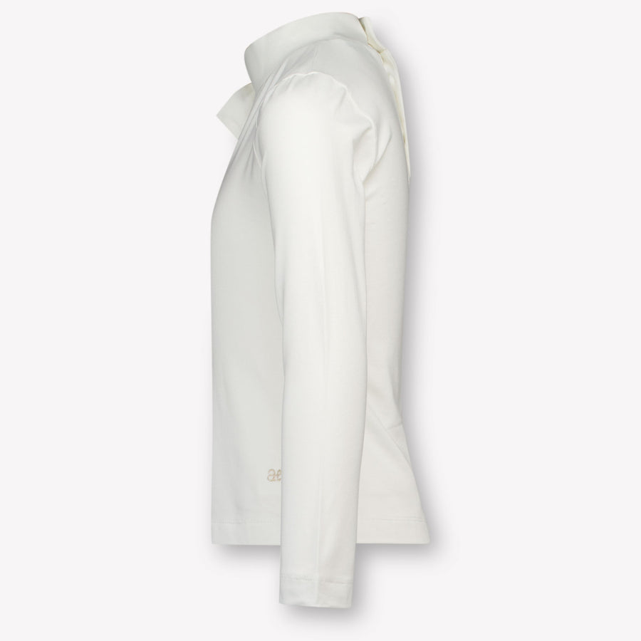 Abel & Lula Kinder Meisjes T-Shirt In Off White