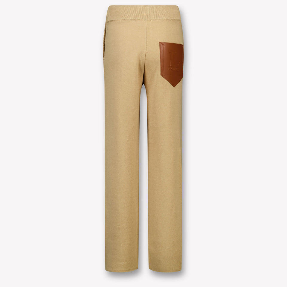 Lanvin Kinder Unisex Broek In Beige