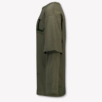 Lanvin Kinder Jongens T-Shirt In Army
