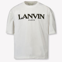 Lanvin Kinder Unisex T-Shirt In Off White