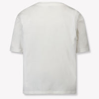 Lanvin Kinder Unisex T-Shirt In Off White