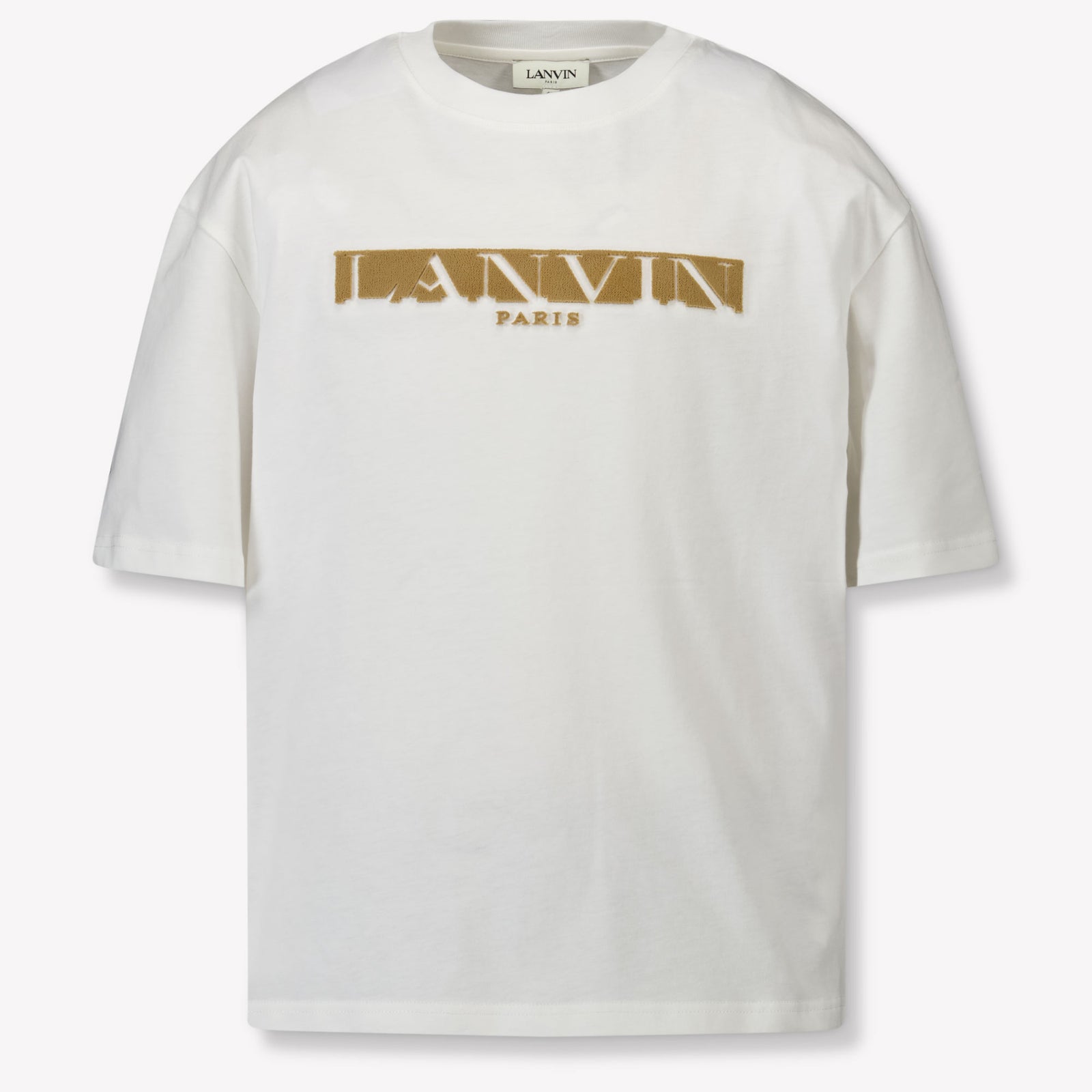 Lanvin Kinder Unisex T-Shirt In Off White