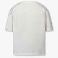 Lanvin Kinder Unisex T-Shirt In Off White