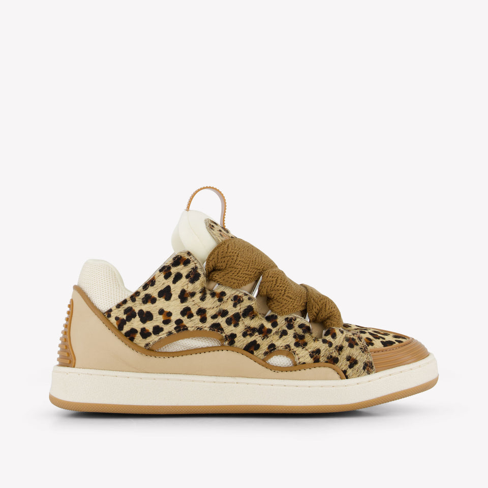 Lanvin Meisjes Sneakers In Panter