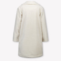 Michael Kors Kinder Meisjes Faux Fur Jassen In Off White