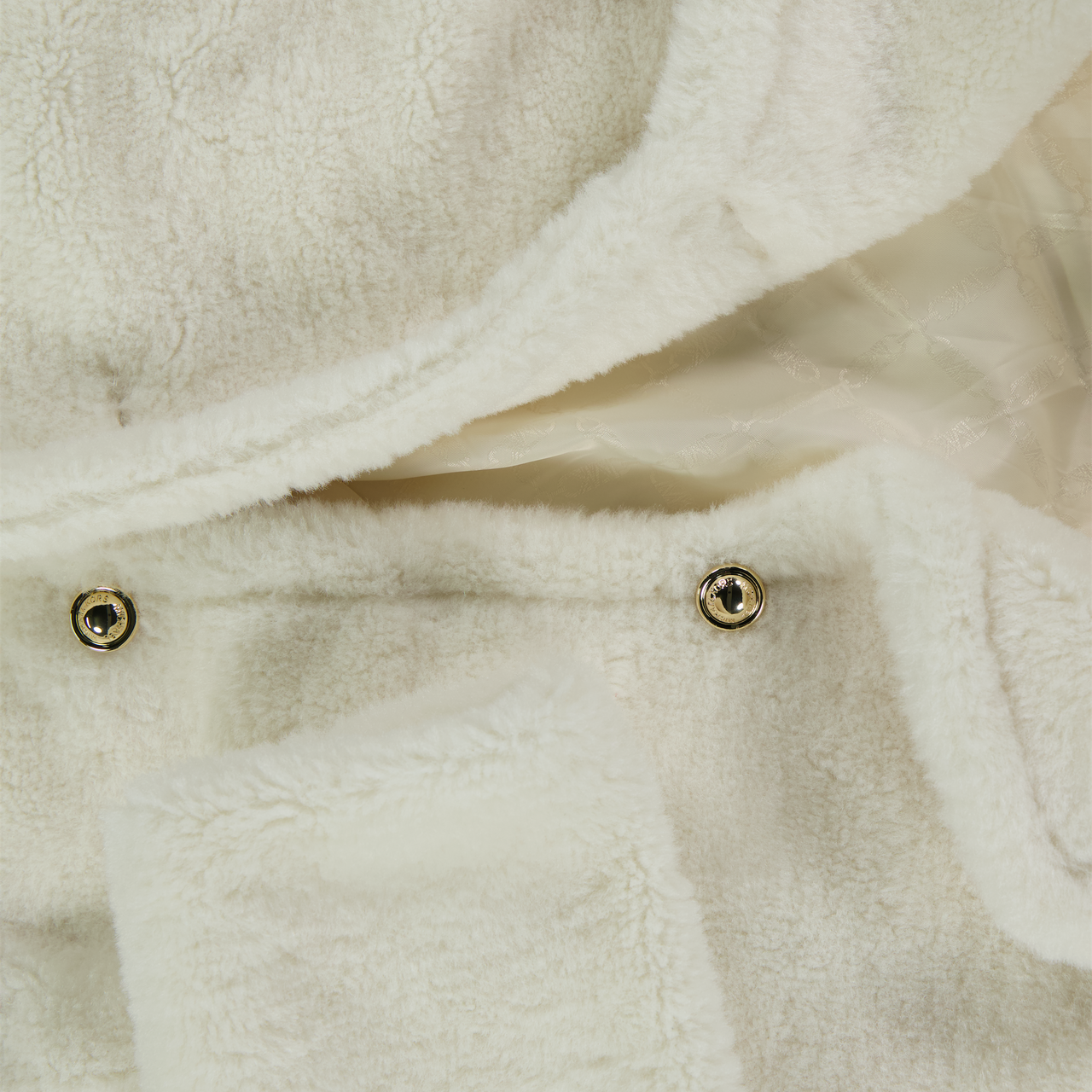 Michael Kors Kinder Meisjes Faux Fur Jassen In Off White