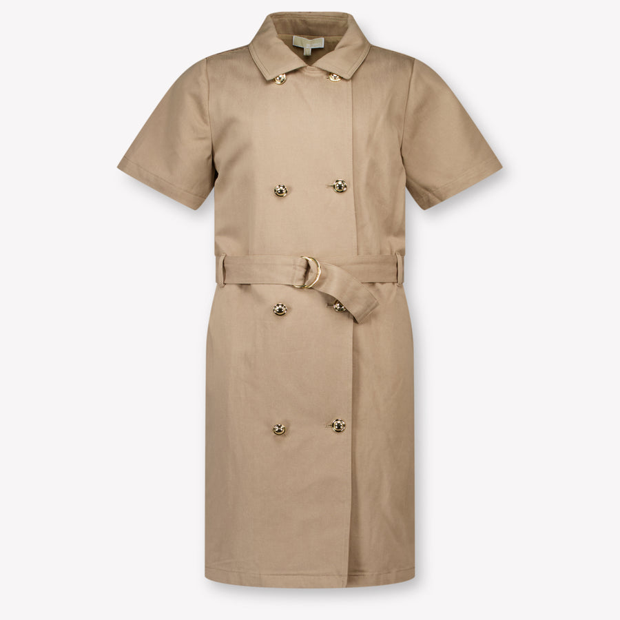 Michael Kors Kinder Meisjes Jurk In Beige