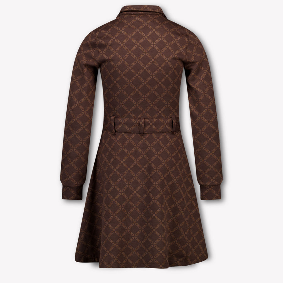 Michael Kors Kinder Meisjes Jurk In Bruin