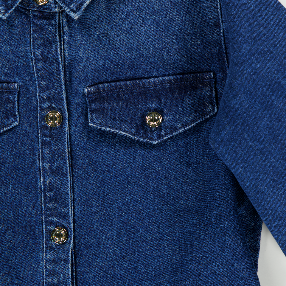 Michael Kors Kinder Meisjes Jurk In Jeans
