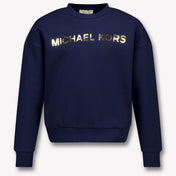 Michael Kors Kinder Meisjes Trui In Navy