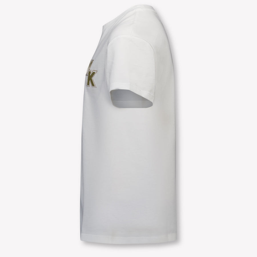 Michael Kors Kinder Meisjes T-Shirt In Off White